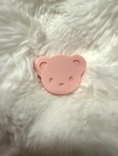 【値下げ】ファミリア　ピンクマ　バッジ