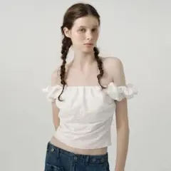 ★新品★the barnnetキャミソールトップス　ザバーネット Fes Frill Top（カットソー/Tシャツ）｜The Barnnet（ザ