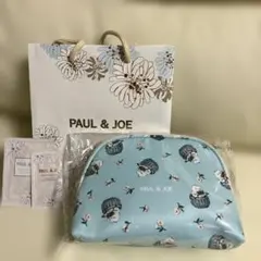 新品未使用　ポール&ジョー　PAUL & JOE 猫と花のラウンドポーチ