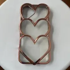 スマホカバー　iPhone 16 ハート