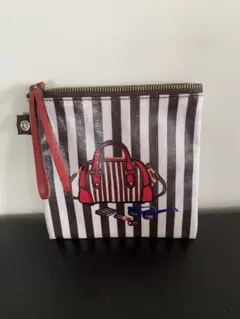 Henri Bendel ストライプ ポーチのサムネイル