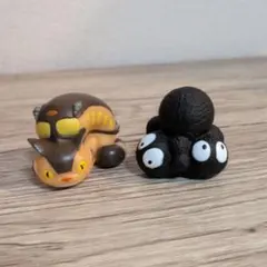 となりのトトロ ネコバス まっくろくろすけ 指人形 2体セット