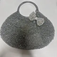 アンテプリマ ワイヤーバッグ シルバー フラワーモチーフ 花柄 - メルカリ