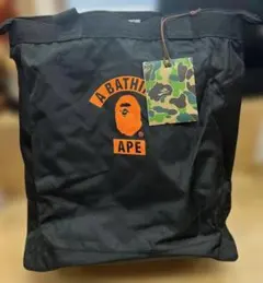 新品 A BATHING APE トートバッグ 黒のサムネイル