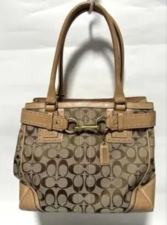 COACH シグネチャー ハンプトンズ トートバッグ y2k 00s 肩掛け - メルカリ