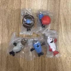 パペットスンスン めじるしアクセサリー ガチャ 5種 コンプリートセット