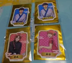 銀魂わーるど　ダイカットステッカー　新八　神楽　神威