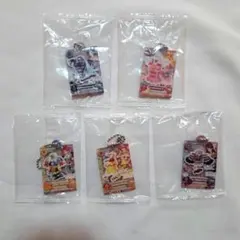 アイカツ　だれでもアイドル活動アクリルチャーム　いちご　あおい　蘭　おとめ