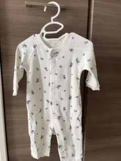 【美品】花柄ツーウェイオール 70サイズ　長袖