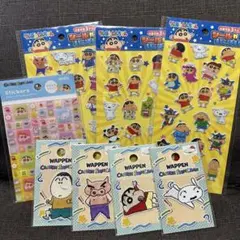 クレヨンしんちゃんシール＆ワッペンセット