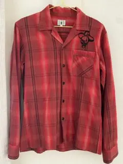 タケオキクチ　TK 長袖シャツ（サイズ2:S〜M) 美品　刺繍入