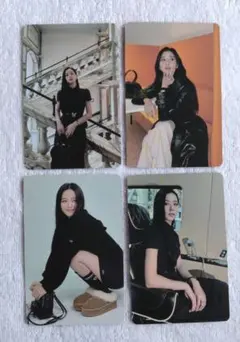 BLACKPINK ジス JISOO トレカ 韓国限定 4枚セット No.200