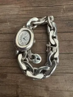 Obrey ハンドメイド　ソリッドシルバー　腕時計　フランス製　稼働中です。 2025年最新】Obrey silver 時計の人気アイテム - メルカリ