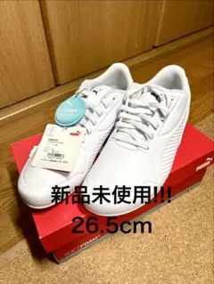 新品未使用!!! PUMA SOFTFOAM+ 白スニーカー 26.5cm