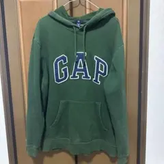GAP パーカー　メンズ　Mサイズ　グリーン