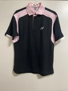 YONEX VERYCOOL ポロシャツ 黒 ピンクL