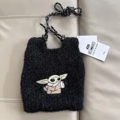 スター・ウォーズ マンダロリアン　グローグー ニットバッグ