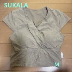 SUKALA キャップスリーブトップス　M