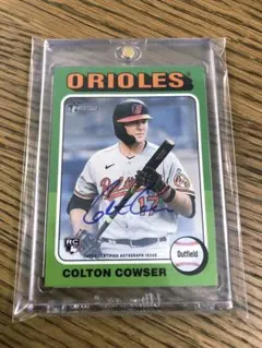 COLTON COWSER カウザー auto サイン RC Topps