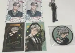 にじさんじ 一橋綾人 カード ステッカー 缶バッジ セット