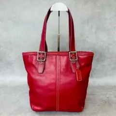 ⭐希少カラー⭐COACH SOHO ショルダーバッグ バーガンディ - メルカリ