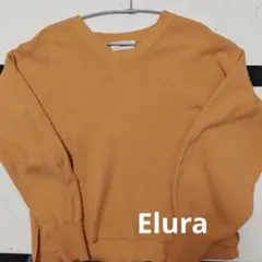 Elura 濃密なめらかVネックプルオーバー