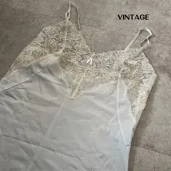 VINTAGE 90s Lace Trim Satin Slip Top Y2Kのサムネイル