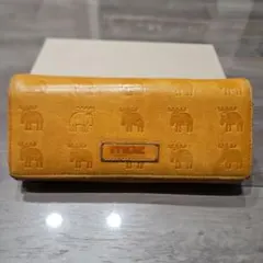 moz 長財布 イエロー エルク柄 レザーのサムネイル