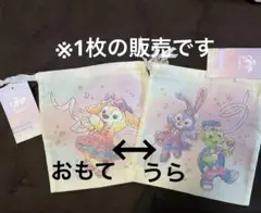 未使用 香港ディズニー 20周年 クッキーアン ステラルー オルメル 巾着 袋