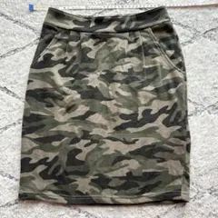 迷彩タイトスカート M