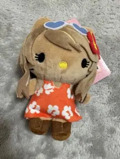 日焼け キティ マスコット ビーズ ストラップ - メルカリ