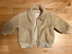美品☆GAP ベビー ベージュ ボアアウター