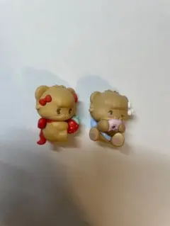 mikko ラテ　2体セット　ガチャガチャフィギュア