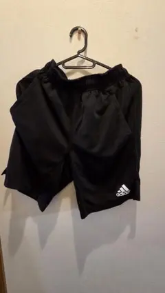 adidas ハーフパンツ Sサイズ 黒
