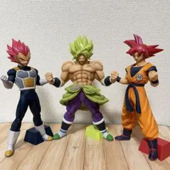 ドラゴンボール 超刻武勇伝 超サイヤ人ゴッド 孫悟空&ベジータ&ブロリー