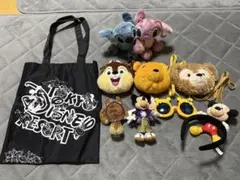 ディズニーグッズまとめ売り ぬいぐるみ パスケース カチューシャ
