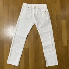 リーバイス 501 ホワイト デニム ジーンズ W29 L32 メキシコ製