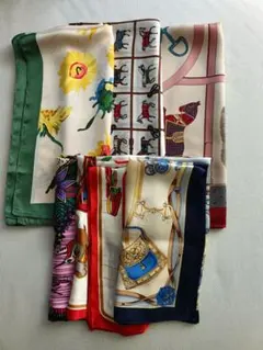 スカーフ6枚セット（69センチ〜52センチの物）