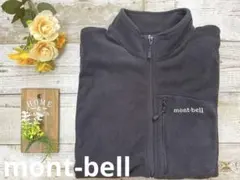 mont-bell CHAMEECE フリース ジャケット ベスト M 黒