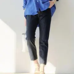 905 green label relaxing シグネチャー デニム パンツ