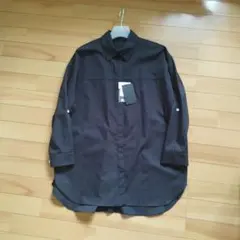 新品未使用　YAMADA屋　SCOT CLUB 長袖シャツ ブラックのサムネイル