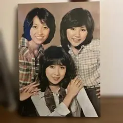 昭和レトロ　キャンディーズ 木製パネル当時物　超美品 キャンディーズ パネルポスター CANDIES キャンディーズポスター 昭和