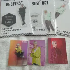 BE:FIRST RYOKI クリアスタンド Vol.2・Vol.3 セット他