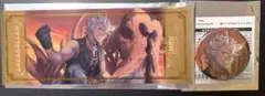 ツイステ ジャック 寮服 缶バッジ　箔押しビッククリアカード
