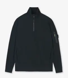 新品同様　定価3.3万　jh+ ハーフジッププルオーバー　4 ブラック