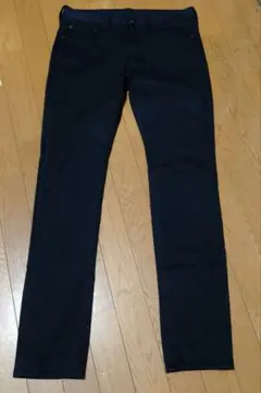 GU メンズ 　ストレート 　スリム　デニム パンツ 　ネイビー　 31　M