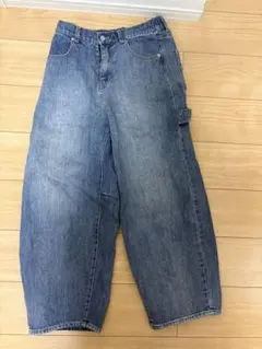 Ura Panic ブルーデニム ワイドパンツ Mのサムネイル