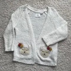 ZARA BABY 羊ポケット ローゲージニットカーディガン 92cm