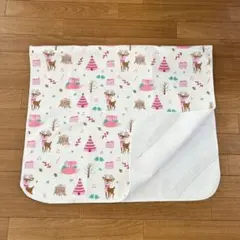 ゴム付　防水シーツ　70×120　保育園　お昼寝布団　敷きパッド　女の子