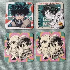 僕のヒーローアカデミア　アートコースターRIVALS 4枚セット